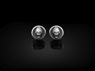 Sterling Silver African Angry Gorilla Cufflinks, Gorilla Man Cufflinks,  Wedding Mens Cufflinks, Gold Plated Gift Cufflinks, Gift For Mens