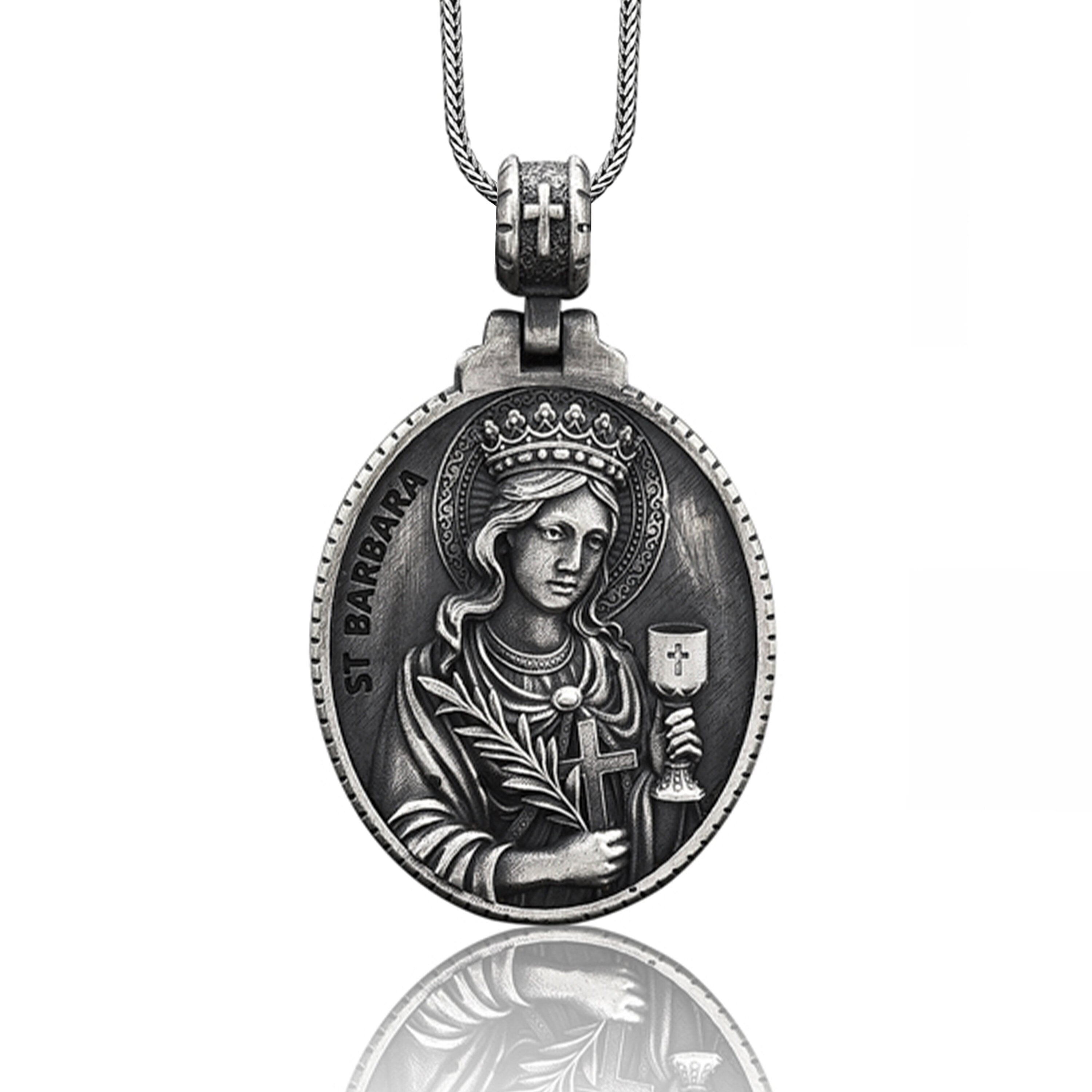 Saint on sale barbara necklace