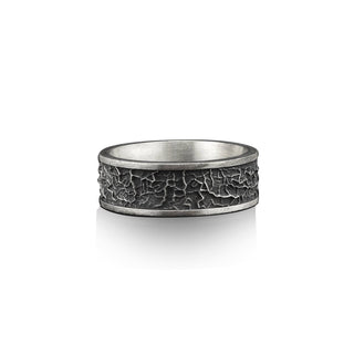 Sterling Silver Fashionable Handmade Men Band Ring, Stylish Men Wedding Ring, Elegant Silver Men Wedding Band, Statement Ring, Ornament Ring