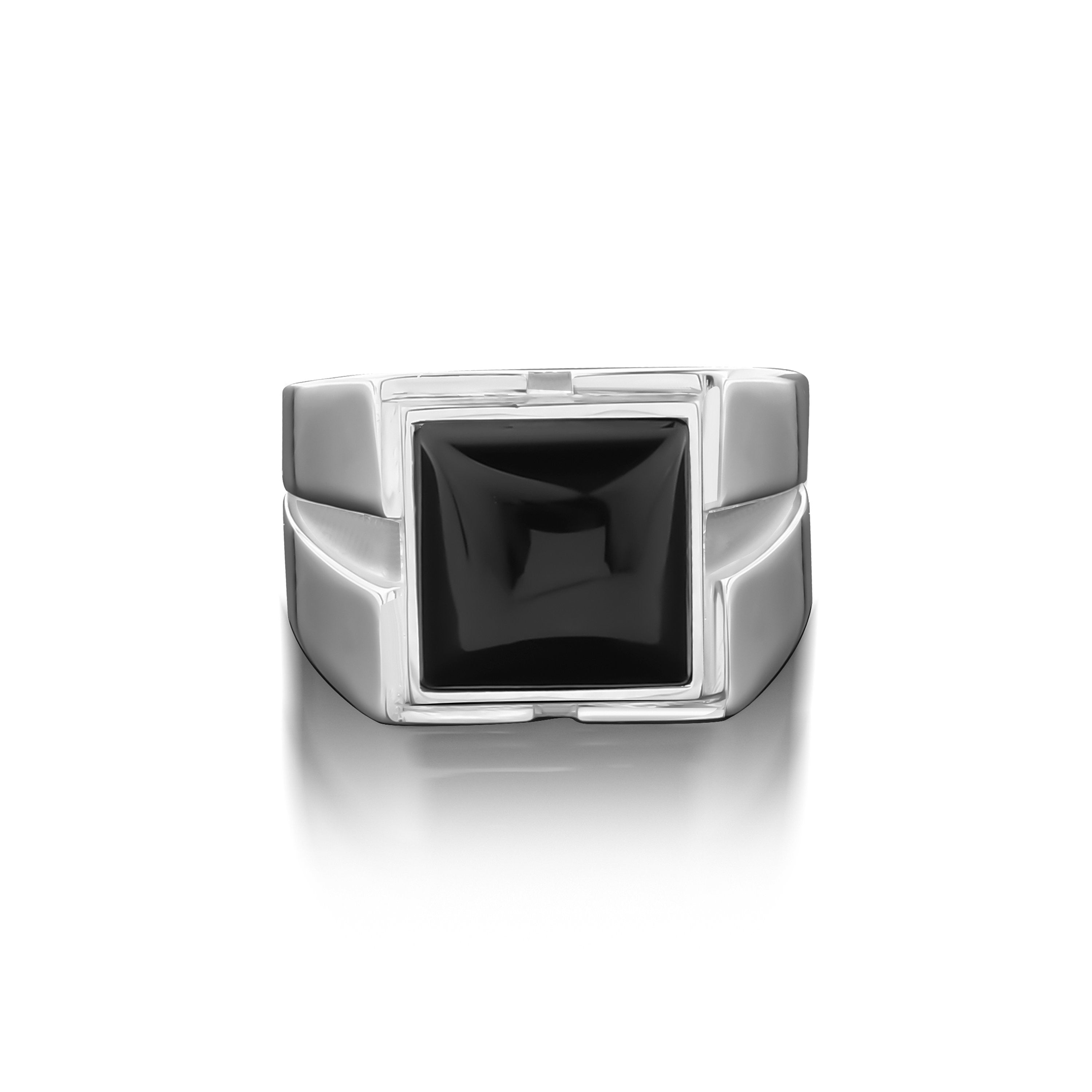 Big black onyx on sale ring