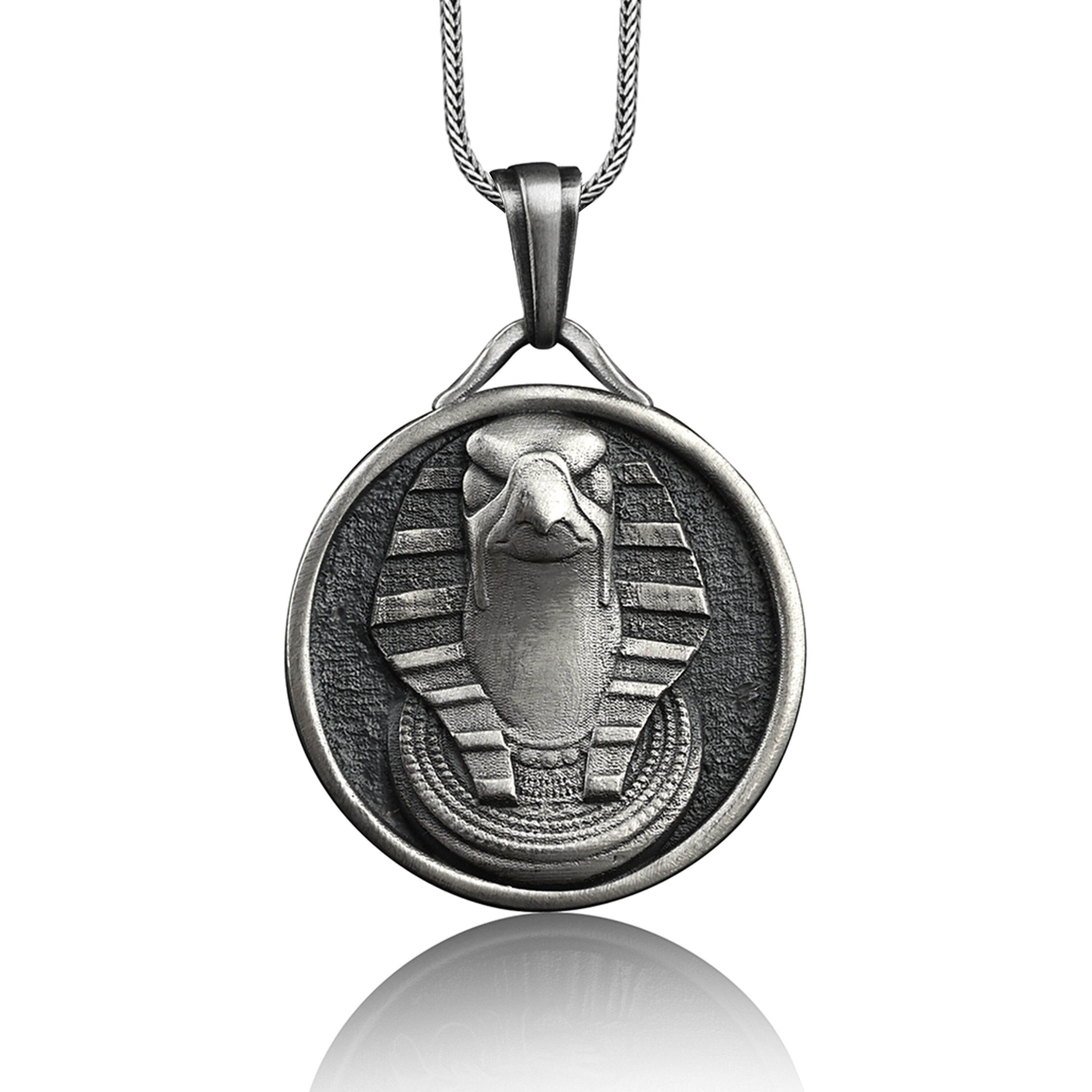 On sale Stirling Silver Egyptian Pendant